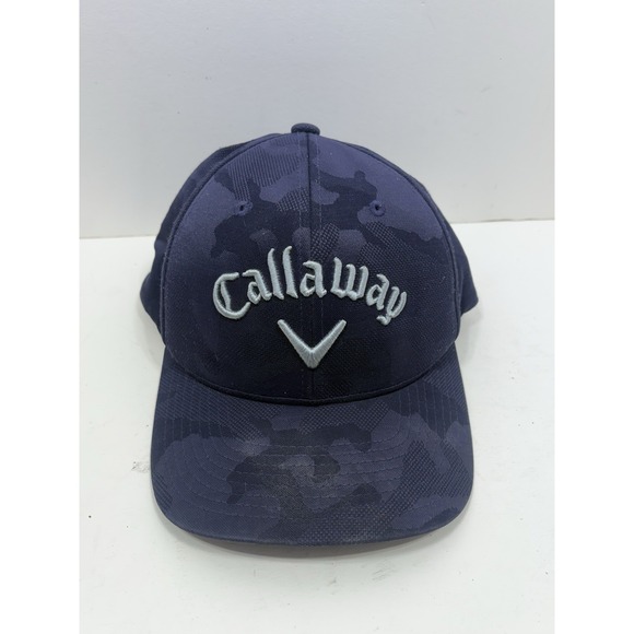 Callaway Other - Callaway Golf Blue Camoflauge Culppeper Country Club FlexFit Snapback Hat Cap OS